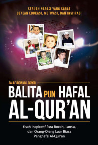 Image of Balita Pun Hafal Al-Qur'an