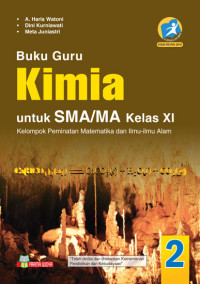 Image of Buku Guru Kimia SMA Kelas XI K13 Ed. Revisi 2016