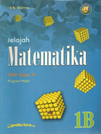 Image of jelajah Matematika 1B SMA Kelas X K13 Program Wajib