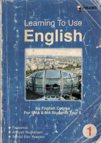 Image of Learning To Use English 1 SMA Kelas X